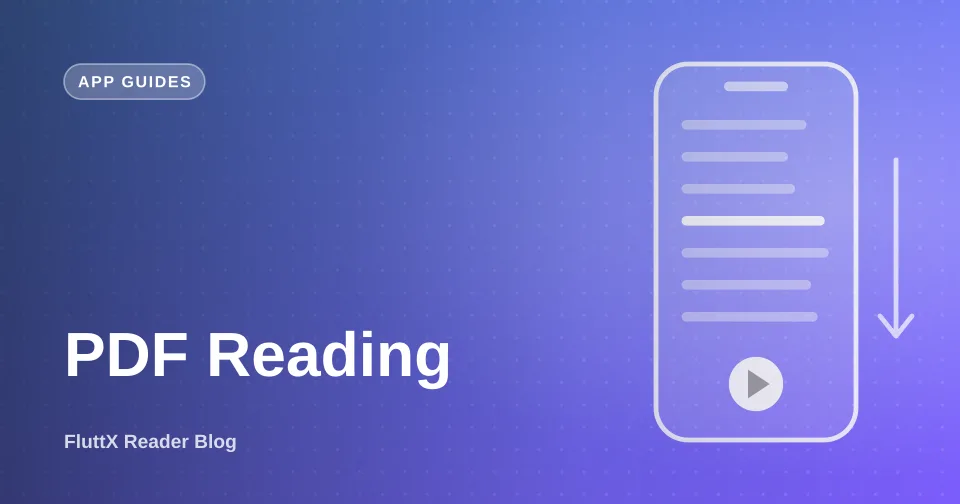 Cover art for “How to Read PDF Books on Android with FluttX Reader”